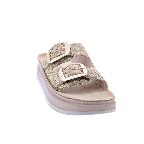 Sandalias Fantasy Sandals zapatos Mujer modelo Zefi Blanco Hebillas