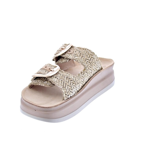 Sandalias Fantasy Sandals zapatos Mujer modelo Zefi Blanco Hebillas
