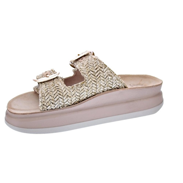 Sandalias Fantasy Sandals zapatos Mujer modelo Zefi Blanco Hebillas