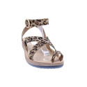 Sandalias Fantasy Sandals zapatos Mujer modelo Noham Marrón Hebillas