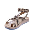 Sandalias Fantasy Sandals zapatos Mujer modelo Noham Marrón Hebillas