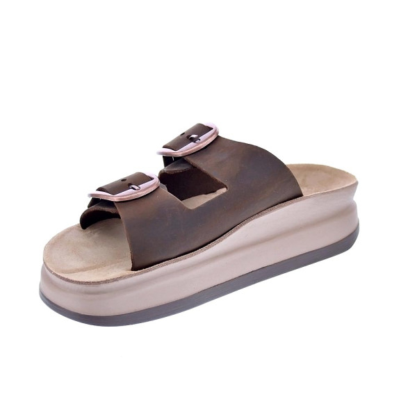 Sandalias Fantasy Sandals zapatos Mujer modelo Zefi Beige Hebillas