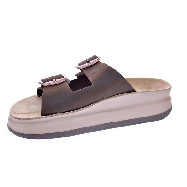 Sandalias Fantasy Sandals zapatos Mujer modelo Zefi Beige Hebillas