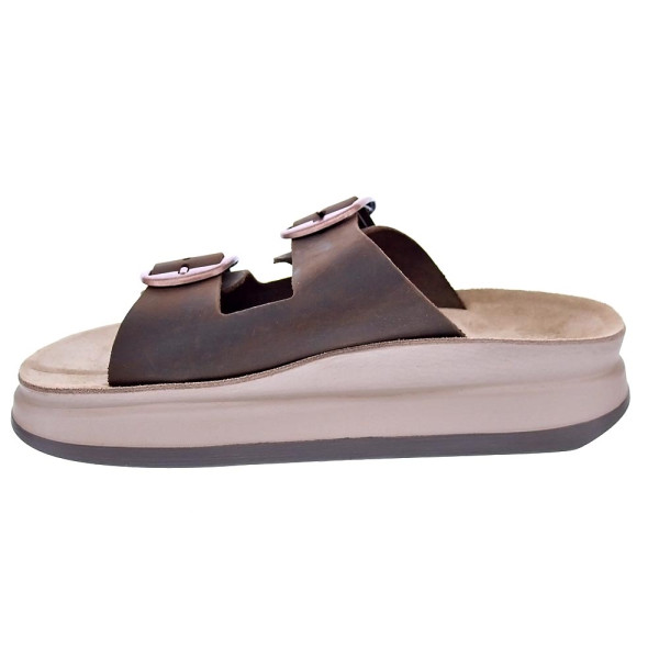 Sandalias Fantasy Sandals zapatos Mujer modelo Zefi Beige Hebillas