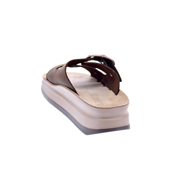Sandalias Fantasy Sandals zapatos Mujer modelo Zefi Beige Hebillas