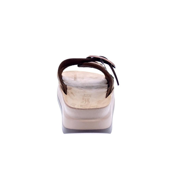 Sandalias Fantasy Sandals zapatos Mujer modelo Zefi Beige Hebillas