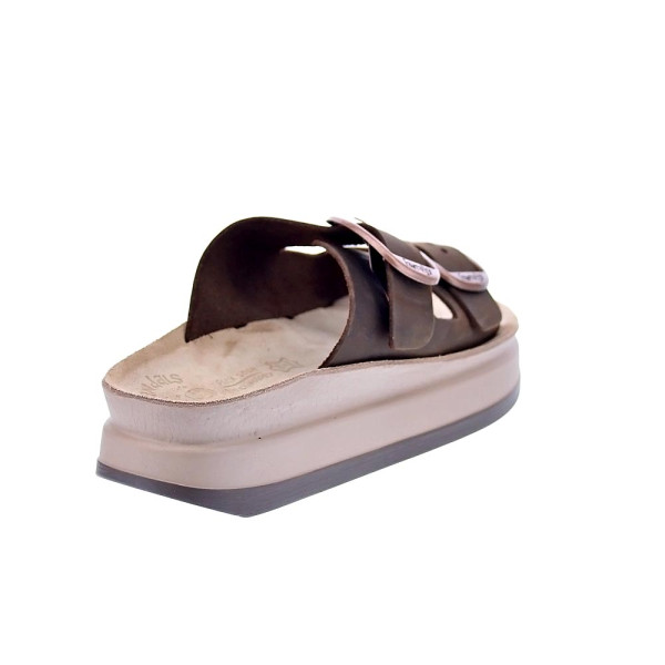 Sandalias Fantasy Sandals zapatos Mujer modelo Zefi Beige Hebillas