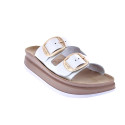 Sandalias Fantasy Sandals zapatos Mujer modelo Zefi Blanco Hebillas