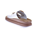 Sandalias Fantasy Sandals zapatos Mujer modelo Zefi Blanco Hebillas