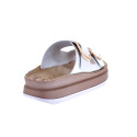 Sandalias Fantasy Sandals zapatos Mujer modelo Zefi Blanco Hebillas