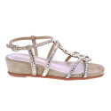 Sandalias Alma en Pena zapatos Mujer modelo V2551770 Beige Hebillas
