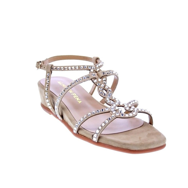 Sandalias Alma en Pena zapatos Mujer modelo V2551770 Beige Hebillas