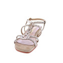 Sandalias Alma en Pena zapatos Mujer modelo V2551770 Beige Hebillas
