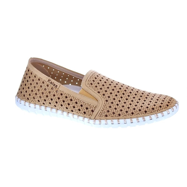Mocasines Kaiss zapatos Hombre modelo Denver Beige 