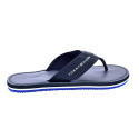Chanclas Tommy Hilfiger zapatos Hombre modelo Hilfiger Leather Negro 