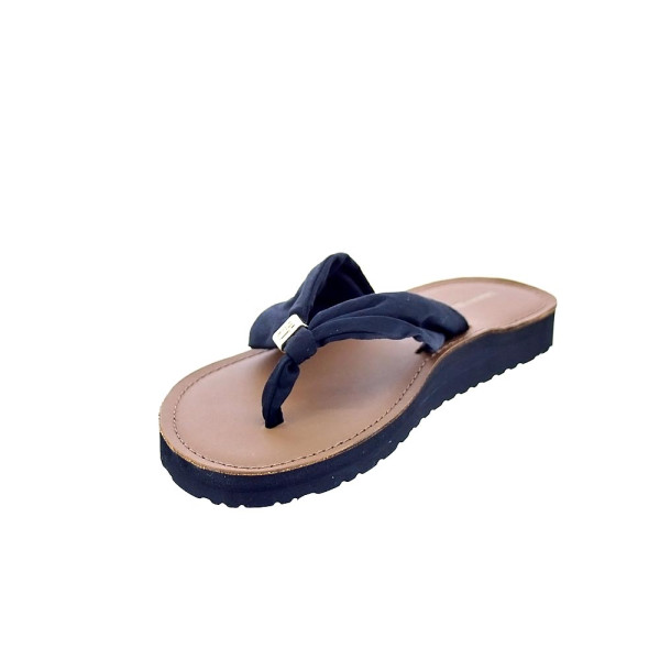 Chanclas Tommy Hilfiger zapatos Mujer modelo Elevated Beach Negro 