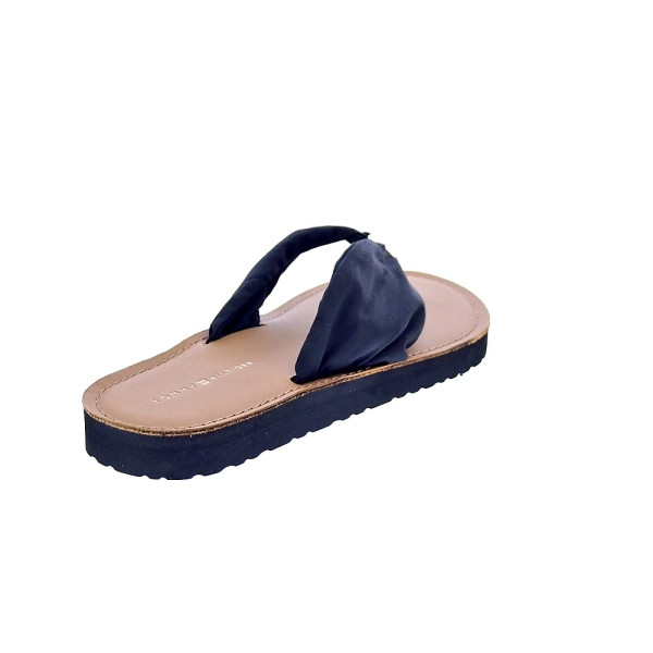 Chanclas Tommy Hilfiger zapatos Mujer modelo Elevated Beach Negro 