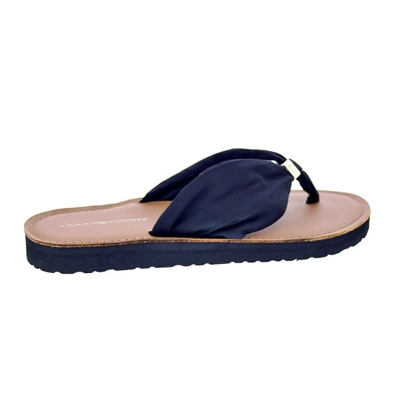 Chanclas Tommy Hilfiger zapatos Mujer modelo Elevated Beach Negro 