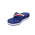 Chanclas Tommy Hilfiger zapatos Mujer modelo Th Corp Mid Azul 