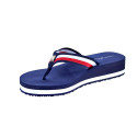 Chanclas Tommy Hilfiger zapatos Mujer modelo Th Corp Mid Azul 