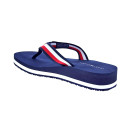 Chanclas Tommy Hilfiger zapatos Mujer modelo Th Corp Mid Azul 