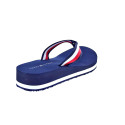 Chanclas Tommy Hilfiger zapatos Mujer modelo Th Corp Mid Azul 