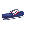 Chanclas Tommy Hilfiger zapatos Mujer modelo Th Corp Mid Azul 