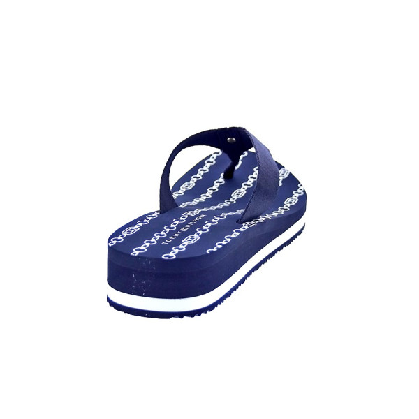 Chanclas Tommy Hilfiger zapatos Mujer modelo Th Chainprint Azul 