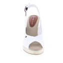 Alpargatas Tommy Hilfiger zapatos Mujer modelo Flag High Blanco 