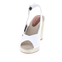 Alpargatas Tommy Hilfiger zapatos Mujer modelo Flag High Blanco 