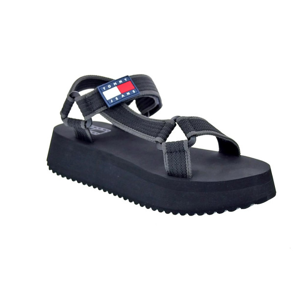 Sandalias Tommy Hilfiger zapatos Mujer modelo Tjw Eva Negro 
