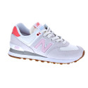 Zapatillas New Balance zapatos Mujer modelo WL574 Beige Cordón