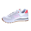 Zapatillas New Balance zapatos Mujer modelo WL574 Beige Cordón