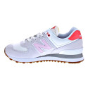 Zapatillas New Balance zapatos Mujer modelo WL574 Beige Cordón
