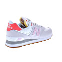 Zapatillas New Balance zapatos Mujer modelo WL574 Beige Cordón
