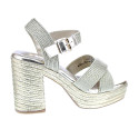Sandalias Xti zapatos Mujer modelo 142741 Oro Hebilla