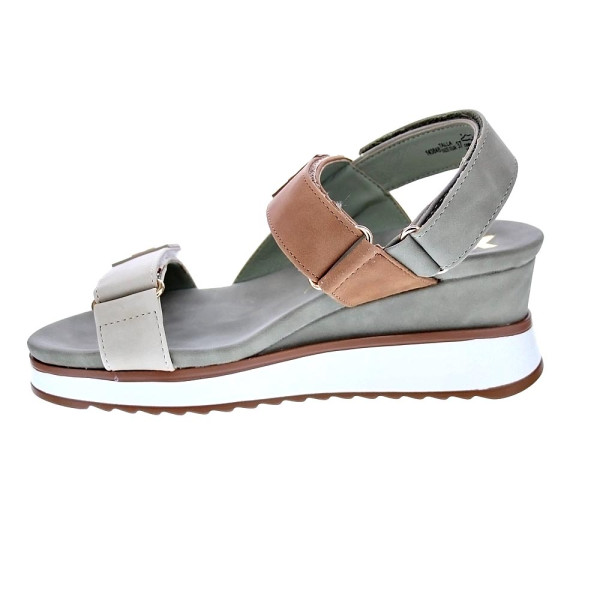 Sandalias Xti zapatos Mujer modelo 143848 Verde Velcro