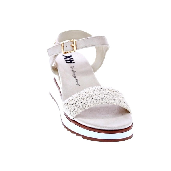 Sandalias Xti zapatos Mujer modelo 143857 Beige Hebilla