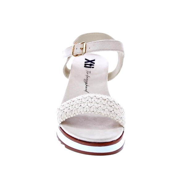 Sandalias Xti zapatos Mujer modelo 143857 Beige Hebilla