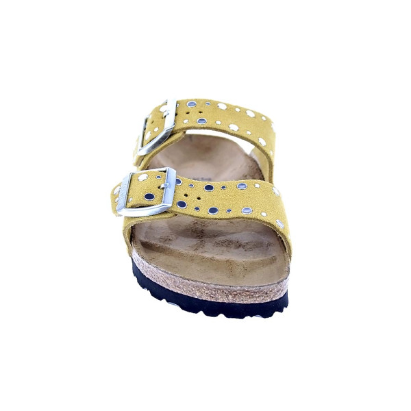 Sandalias Birkenstock zapatos Mujer modelo Arizona Amarillo Hebillas