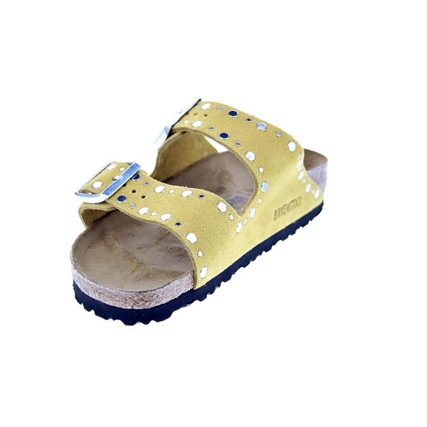 Sandalias Birkenstock zapatos Mujer modelo Arizona Amarillo Hebillas