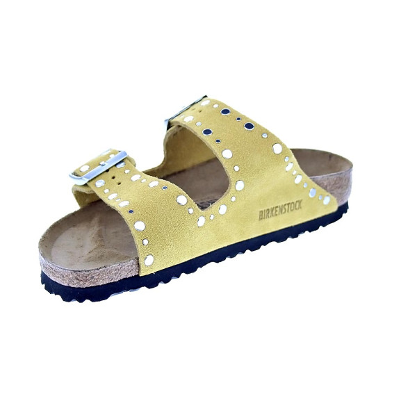Sandalias Birkenstock zapatos Mujer modelo Arizona Amarillo Hebillas