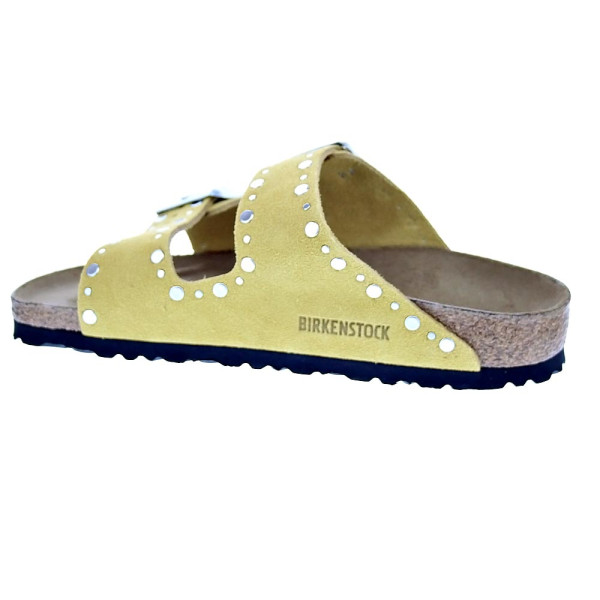 Sandalias Birkenstock zapatos Mujer modelo Arizona Amarillo Hebillas