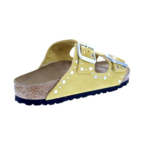 Sandalias Birkenstock zapatos Mujer modelo Arizona Amarillo Hebillas