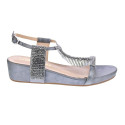 Sandalias Alma en Pena zapatos Mujer modelo V2551776 Plata Hebillas
