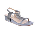 Sandalias Alma en Pena zapatos Mujer modelo V2551776 Plata Hebillas