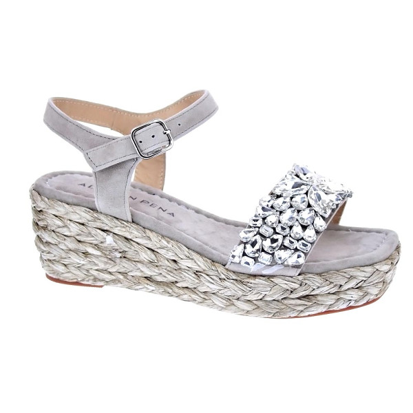 Sandalias Alma en Pena zapatos Mujer modelo V2551449 Gris Hebillas