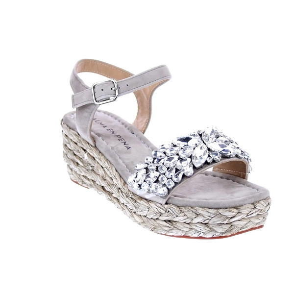 Sandalias Alma en Pena zapatos Mujer modelo V2551449 Gris Hebillas