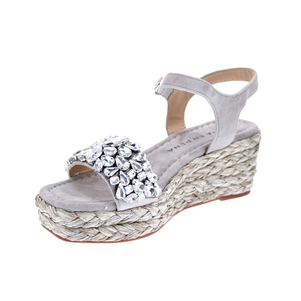 Sandalias Alma en Pena zapatos Mujer modelo V2551449 Gris Hebillas