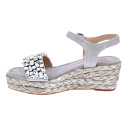 Sandalias Alma en Pena zapatos Mujer modelo V2551449 Gris Hebillas